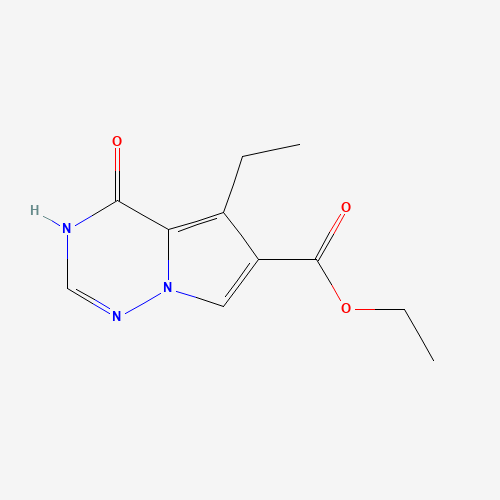 Ethyl 5-ethyl-4-hydroxypyrrolo[1,2-f][1,2,4]triazine-6-carboxylate (CAS: 310436-60-3) - Related Chemical Product