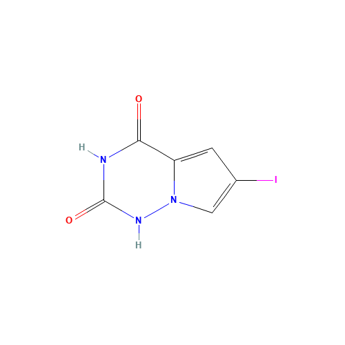 6-Iodopyrrolo[2,1-f][1,2,4]triazine-2,4-dione (CAS: 1313738-99-6) - Related Chemical Product