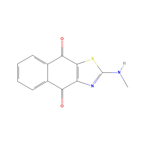 2-(Methylamino)naphtho[2,3-d]thiazole-4,9-dione (CAS: 80937-12-8) - Related Chemical Product