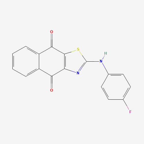 2-(4-Fluorophenylamino)naphtho[2,3-d]thiazole-4,9-dione (CAS: 220333-06-2) - Related Chemical Product