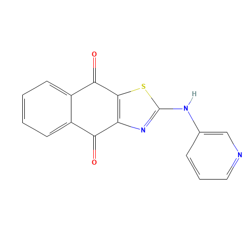 2-(Pyridin-3-ylamino)naphtho[2,3-d]thiazole-4,9-dione (CAS: 1313739-00-2) - Related Chemical Product