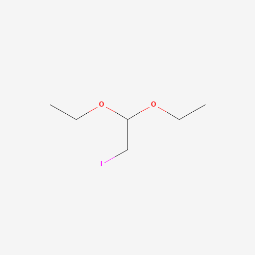 1,1-Diethoxy-2-iodoethane (CAS: 51806-20-3) - Chemical Structure and Molecular Formula 