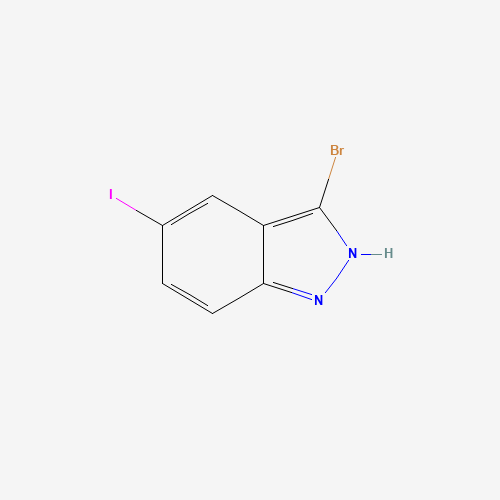 3-Bromo-5-iodo-1H-indazole (CAS: 885519-16-4) - Related Chemical Product