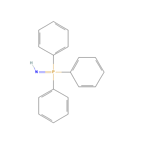 Triphenylphosphine imine (CAS: 2240-47-3) - Chemical Structure and Molecular Formula 