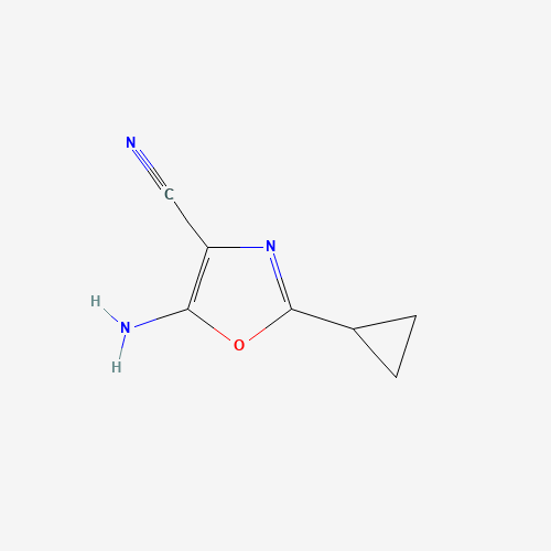5-Amino-2-cyclopropyloxazole-4-carbonitrile (CAS: 196411-04-8) - Related Chemical Product