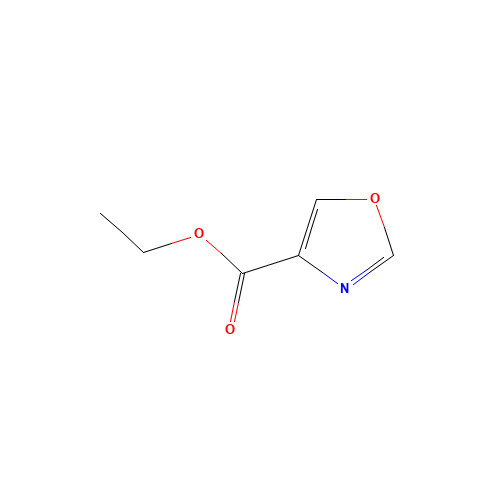 Ethyl oxazole-4-carboxylate (CAS: 23012-14-8) - Chemical Structure and Molecular Formula 