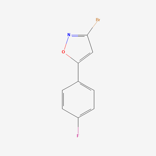 3-Bromo-5-(4-fluorophenyl)isoxazole (CAS: 903130-97-2) - Related Chemical Product