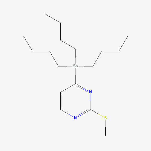 2-(Methylthio)-4-(tributylstannyl)pyrimidine (CAS: 123061-49-4) - Related Chemical Product