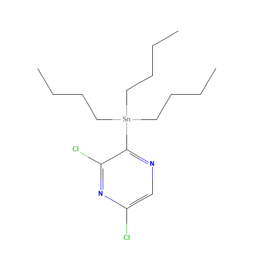 2,6-Dichloro-3-(tributylstannyl)pyrazine (CAS: 446285-70-7) - Related Chemical Product