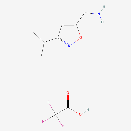 5-Aminomethyl-3-isopropylisoxazole trifluoroacetate (CAS: 1159599-97-9) - Related Chemical Product