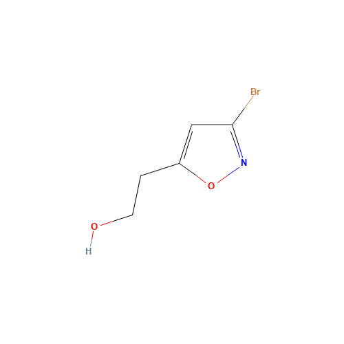 3-Bromo-5-(2-hydroxyethyl)isoxazole (CAS: 105175-00-6) - Related Chemical Product