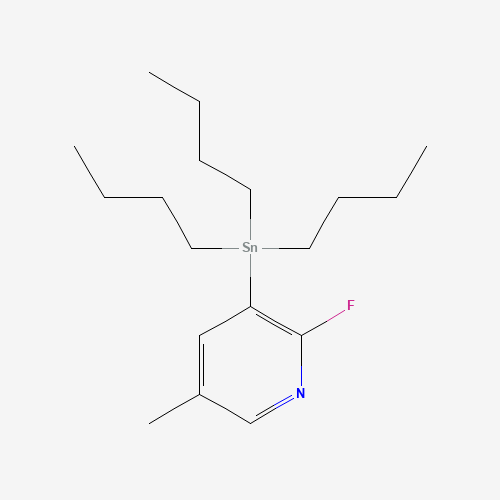 2-Fluoro-5-methyl-3-(tributylstannyl)pyridine (CAS: 1025745-87-2) - Related Chemical Product