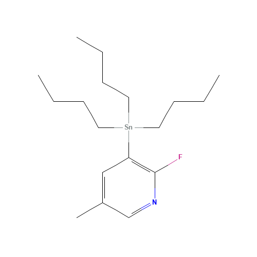 2-Fluoro-5-methyl-3-(tributylstannyl)pyridine (CAS: 1025745-87-2) - Related Chemical Product