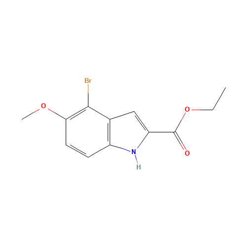 Ethyl 4-bromo-5-methoxy-1H-indole-2-carboxylate (CAS: 30933-69-8) - Related Chemical Product