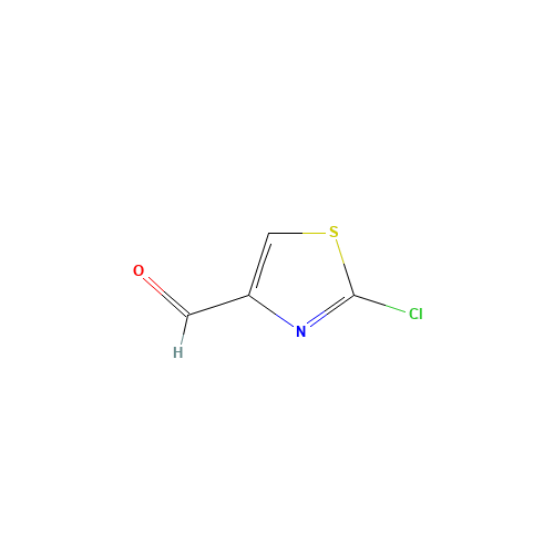 2-Chloro-4-formylthiazole (CAS: 5198-79-8) - Chemical Structure and Molecular Formula 