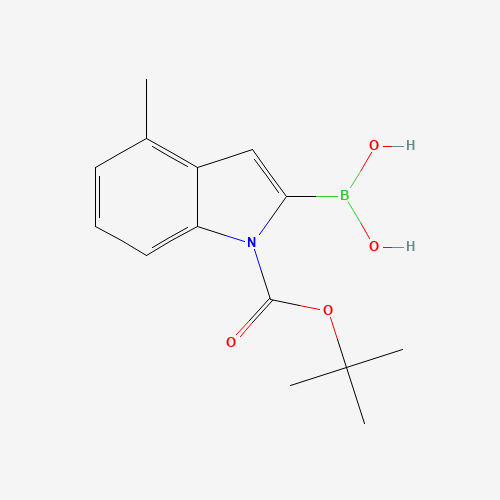 N-(tert-Butoxycarbonyl)-4-methylindole-2-boronic acid (CAS: 352359-21-8) - Related Chemical Product