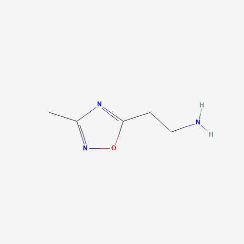 2-(3-Methyl-1,2,4-oxadiazol-5-yl)ethan-1-amine (CAS: 147216-21-5) - Related Chemical Product