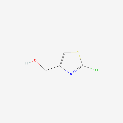 2-Chloro-4-(hydroxymethyl)thiazole (CAS: 5198-85-6) - Chemical Structure and Molecular Formula 