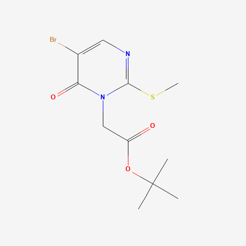 tert-Butyl 5-bromo-2-(methylthio)-6-oxopyrimidine-1-acetate (CAS: 308276-66-6) - Related Chemical Product
