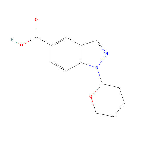 1-(Tetrahydropyranyl)-1H-indazole-5-carboxylic acid (CAS: 1000576-28-2) - Related Chemical Product