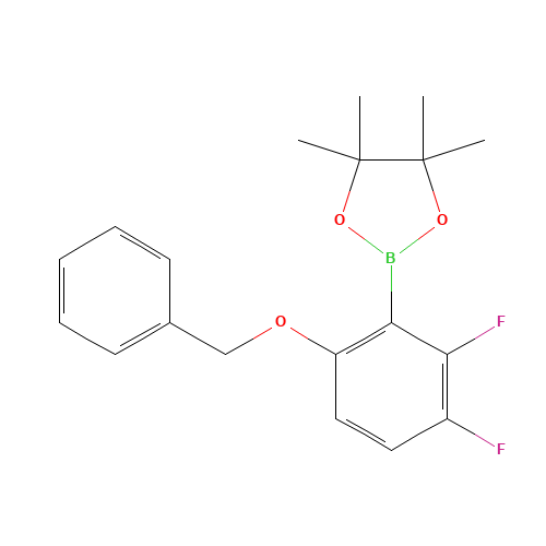 2,3-Difluoro-6-(benzyloxy)phenylboronic acid pinacol ester (CAS: 1204580-70-0) - Related Chemical Product