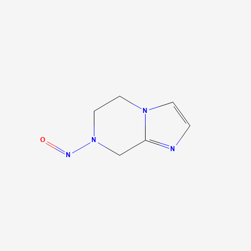 7-Nitroso-5,6,7,8-tetrahydro-imidazo[1,2-a]pyrazine (CAS: 91476-88-9) - Related Chemical Product
