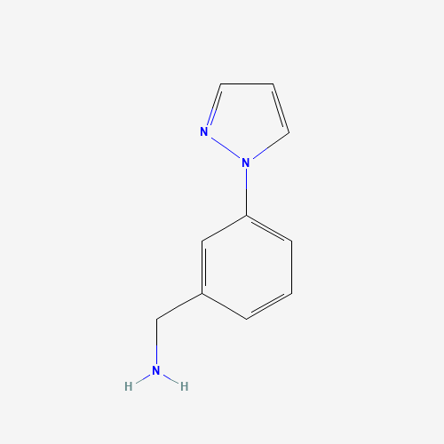3-Pyrazol-1-yl-benzylamine (CAS: 687635-04-7) - Related Chemical Product