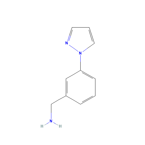 3-Pyrazol-1-yl-benzylamine (CAS: 687635-04-7) - Related Chemical Product
