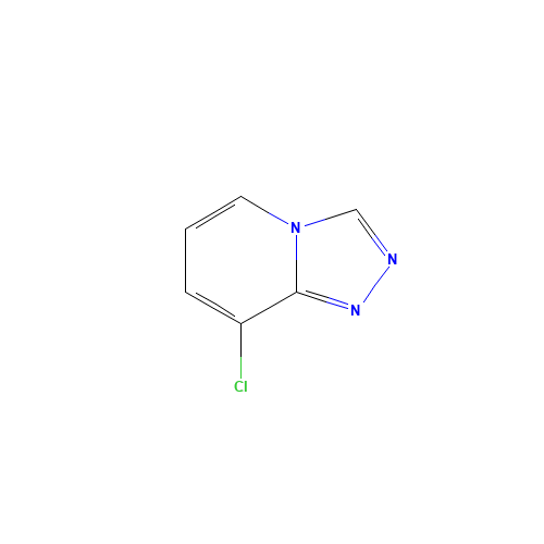 8-Chloro-[1,2,4]triazolo[4,3-a]pyridine (CAS: 501357-89-7) - Chemical Structure and Molecular Formula 