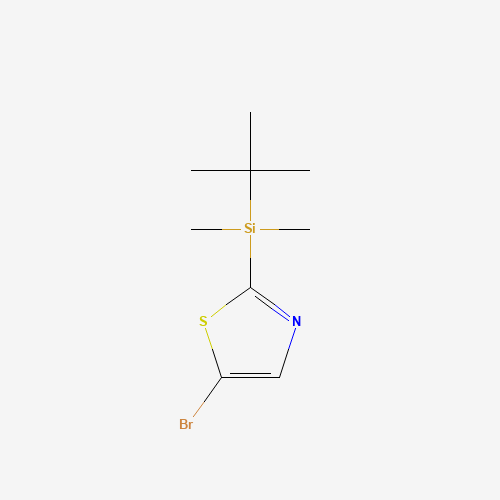 5-Bromo-2-(tert-butyldimethylsilyl)thiazole (CAS: 1092351-70-6) - Related Chemical Product
