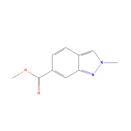 2-Methyl-2H-indazole-6-carboxylic acid methyl ester (CAS: 1071433-01-6) - Related Chemical Product