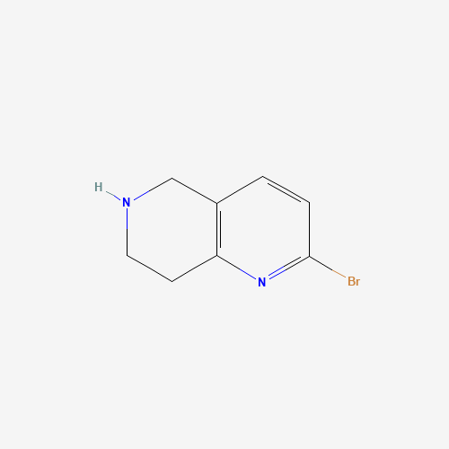 2-Bromo-5,6,7,8-tetrahydro-1,6-naphthyridine (CAS: 944709-52-8) - Related Chemical Product