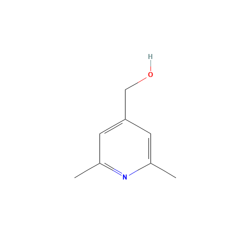 (2,6-Dimethylpyridin-4-yl)methanol (CAS: 18088-01-2) - Chemical Structure and Molecular Formula 