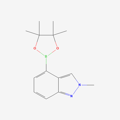 2-Methyl-2H-indazole-4-boronic acid pinacol ester (CAS: 885698-95-3) - Related Chemical Product