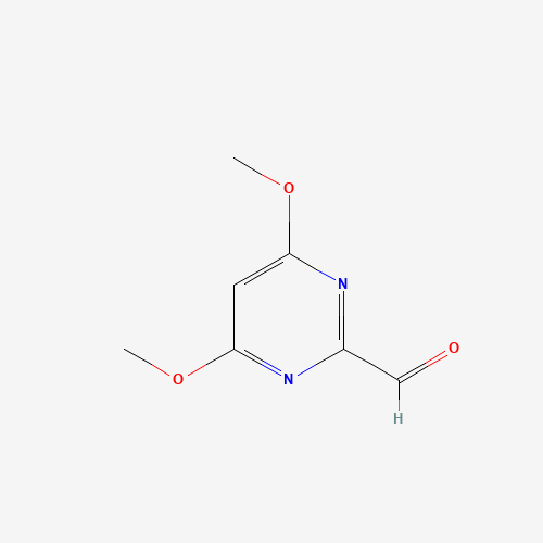 4,6-Dimethoxypyrimidine-2yl-carboxaldehyde (CAS: 125966-89-4) - Related Chemical Product