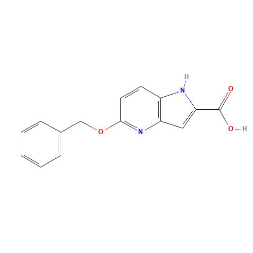 5-(Benzyloxy)-1H-pyrrolo[3,2-b]pyridine-2-carboxylic acid (CAS: 17288-34-5) - Related Chemical Product