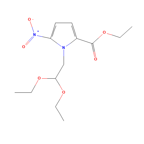 1-(2,2-Diethoxyethyl)-5-nitro-1H-pyrrole-2-carboxylic acid ethyl ester (CAS: 1105187-49-2) - Related Chemical Product