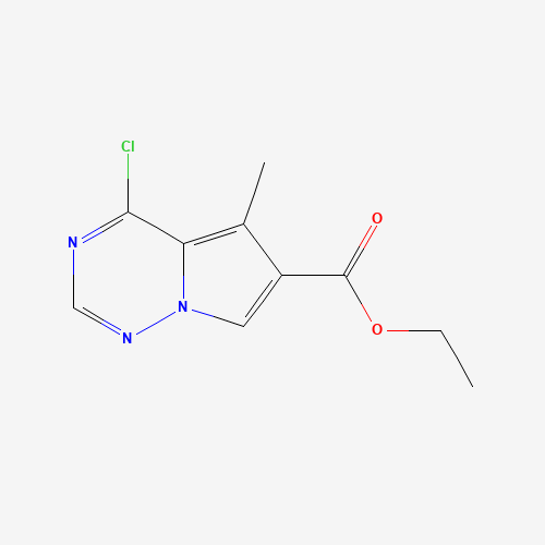 Ethyl 4-chloro-5-methylpyrrolo[1,2-f][1,2,4]triazine-6-carboxylate (CAS: 427878-41-9) - Related Chemical Product