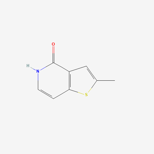 2-Methylthieno[3,2-c]pyridin-4(5H)-one (CAS: 59207-23-7) - Chemical Structure and Molecular Formula 