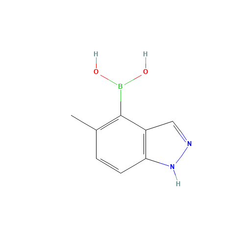 5-Methyl-1H-indazole-4-boronic acid (CAS: 1245816-10-7) - Related Chemical Product