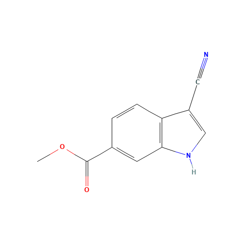 Methyl 3-cyanoindole-6-carboxylate (CAS: 1000576-51-1) - Related Chemical Product