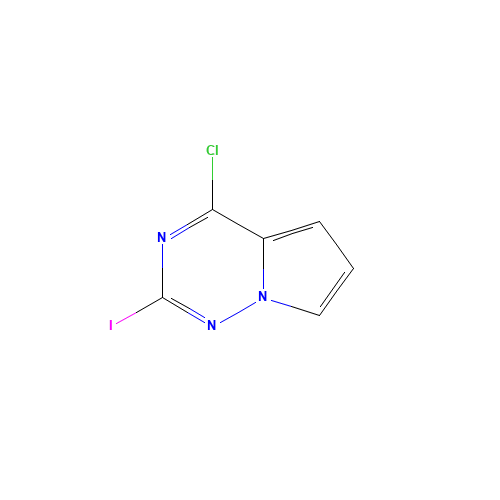 4-Chloro-2-iodopyrrolo[1,2-f][1,2,4]triazine (CAS: 1039364-45-8) - Related Chemical Product