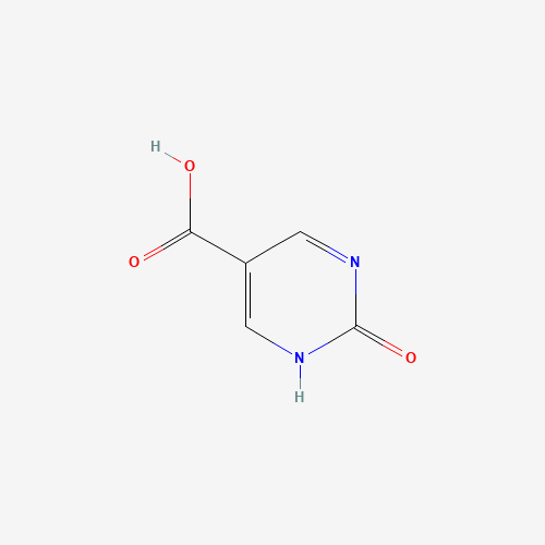 2-Hydroxypyrimidine-5-carboxylic acid chemical structure 2-Hydroxypyrimidine-5-carboxylic acid (CAS: 38324-83-3) - Chemical Structure and Molecular Formula