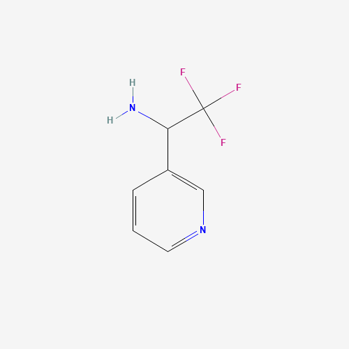 2,2,2-Trifluoro-1-(pyridin-3-yl)ethanamine (CAS: 912761-24-1) - Related Chemical Product