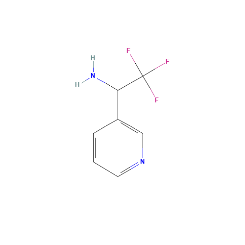 2,2,2-Trifluoro-1-(pyridin-3-yl)ethanamine (CAS: 912761-24-1) - Related Chemical Product