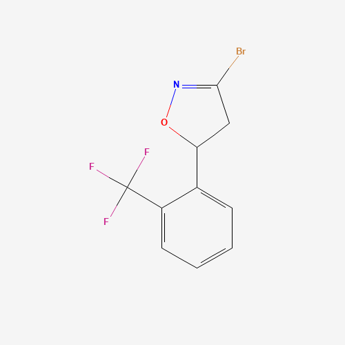 3-Bromo-5-(2-trifluoromethylphenyl)-4,5-dihydroisoxazole (CAS: 1120215-04-4) - Related Chemical Product