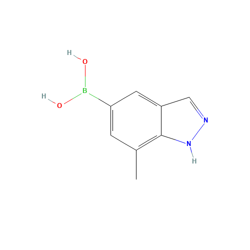 7-Methyl-1H-indazole-5-boronic acid (CAS: 1245816-07-2) - Related Chemical Product