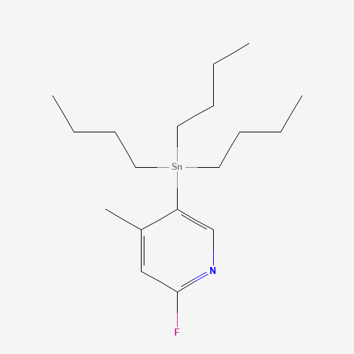 2-Fluoro-4-methyl-5-(tributylstannyl)pyridine (CAS: 1245816-06-1) - Related Chemical Product
