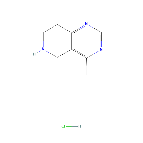 5,6,7,8-Tetrahydro-4-methylpyrido[4,3-d]pyrimidine hydrochloride (CAS: 1187830-73-4) - Related Chemical Product