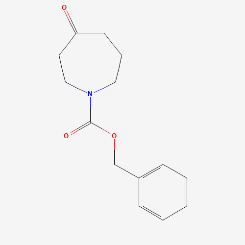 Benzyl 4-oxoazepane-1-carboxylate (CAS: 83621-33-4) - Chemical Structure and Molecular Formula 